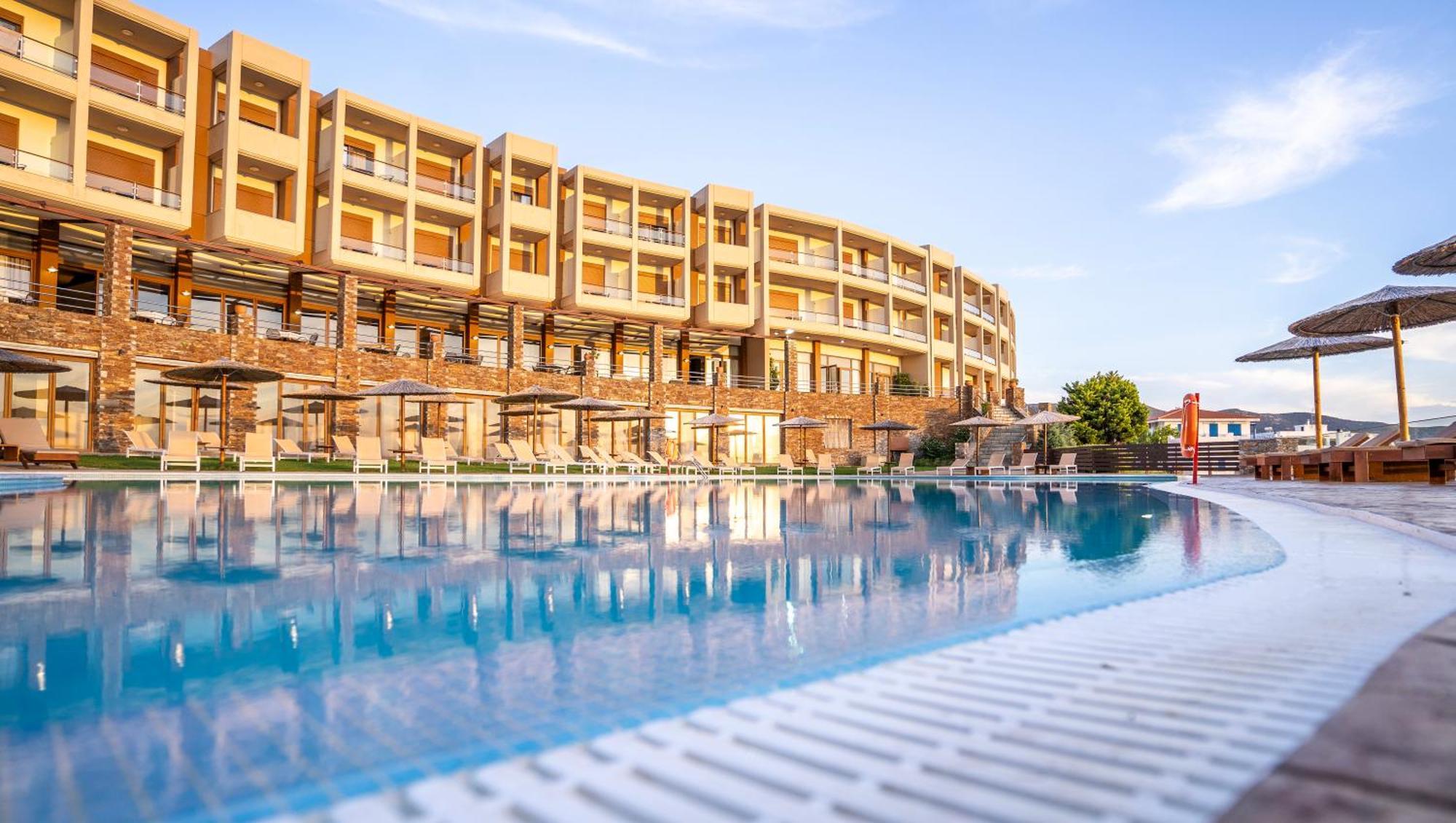 Evia Hotel & Suites Marmari  Экстерьер фото