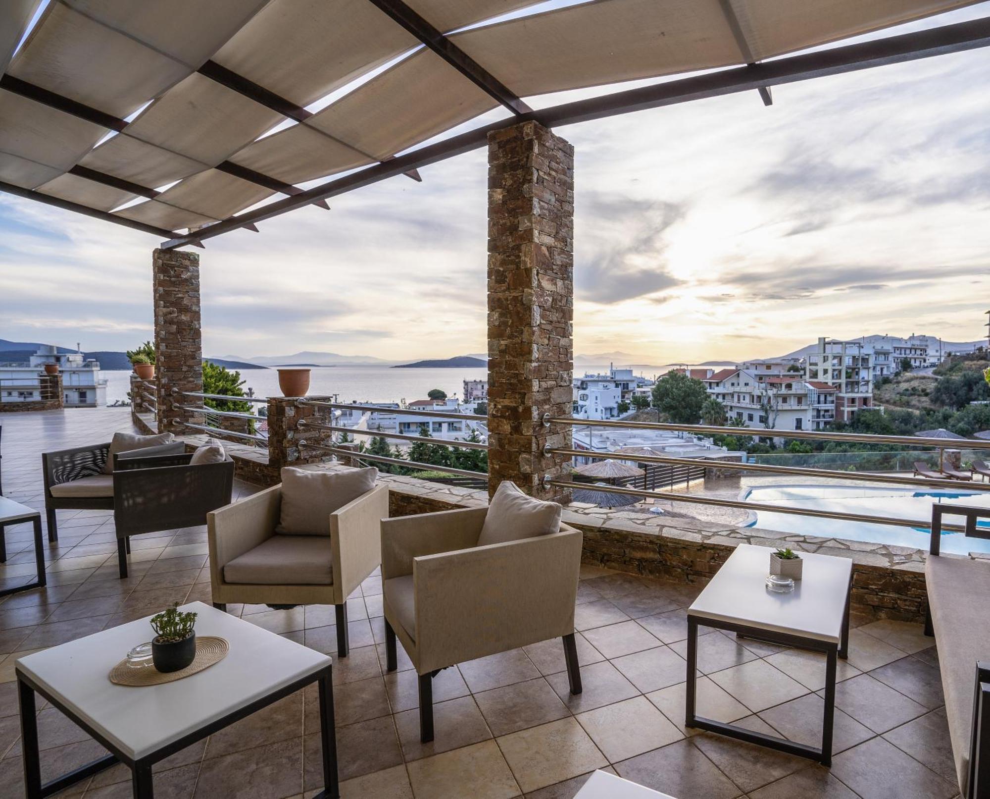 Evia Hotel & Suites Marmari  Экстерьер фото
